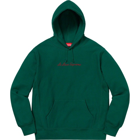 Supreme Le Luxe Hooded Sweatshirt - Dark Green