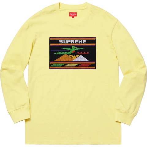 Needlepoint Patch L/S Top - spring/summer 2019 - Supreme