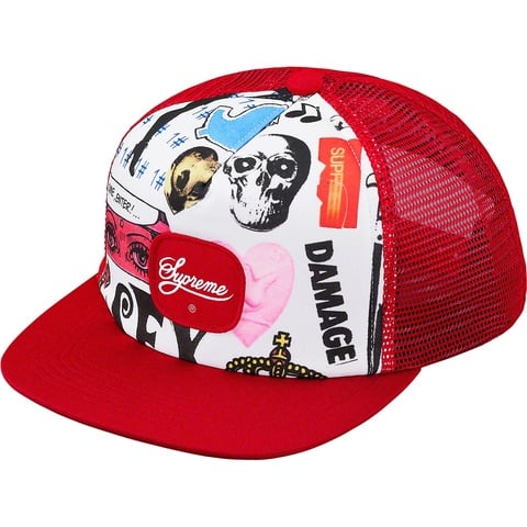 Supreme Blood Lust Mesh Back 5-Panel - Red
