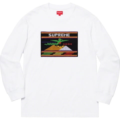 Needlepoint Patch L/S Top - spring/summer 2019 - Supreme