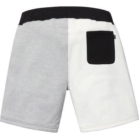 Supreme S Logo Colorblocked Sweatshort - Black