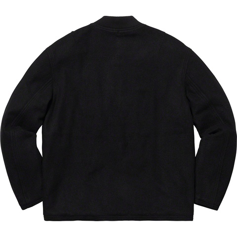 Supreme Zip Car Jacket - Black