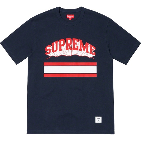 Supreme Cloud Arc Tee - Navy