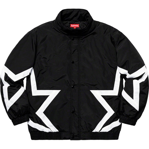 Supreme Stars Puffy Jacket - Black