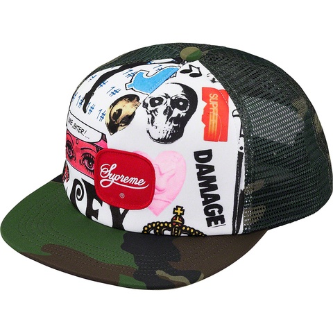 Supreme Blood Lust Mesh Back 5-Panel - Woodland Camo