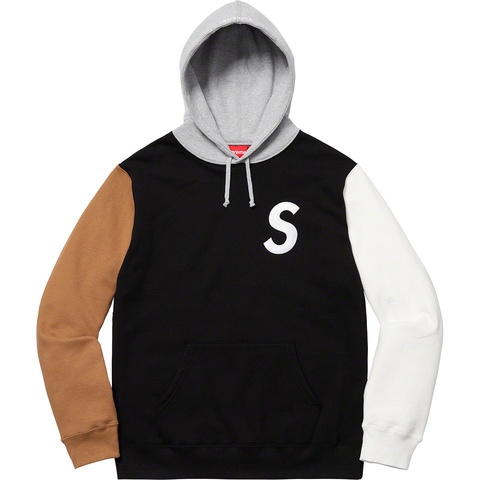 シュプリーム S Logo パーカー　M Colorblocked S Logo Colorblocked Hooded Sweatshirt - Supreme