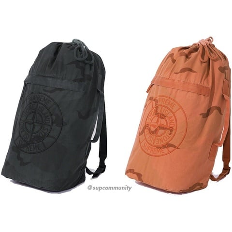 Supreme Supreme®/Stone Island® Camo Backpack - $298.00