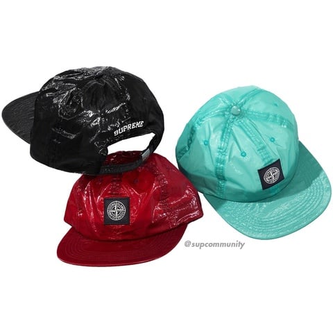 Supreme®/Stone Island® New Silk Light 6-Panel - Supreme