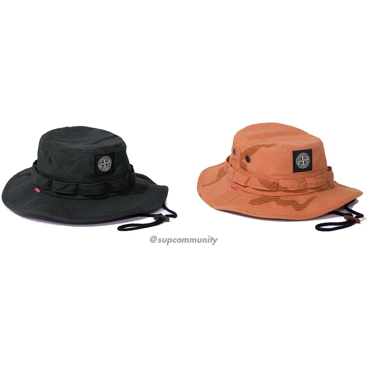 Supreme®/Stone Island® Camo Boonie - SupremeCommunity