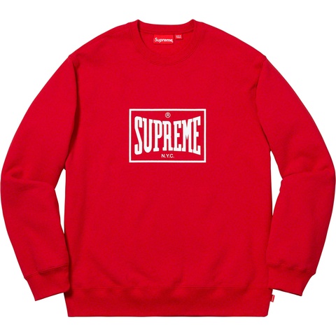 【最終値下げ❗️】supreme warm up crewneck スウェット Warm Up Crewneck - spring/summer 2019 - Supreme