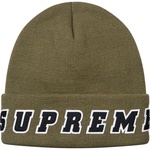 Supreme Felt Logo Beanie (SS19) - Olive
