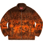 Supreme Wolf Fleece Jacket (SS19) - Brown