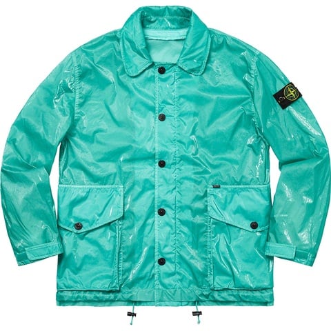 Supreme Supreme®/Stone Island® New Silk Light Jacket - Light Blue