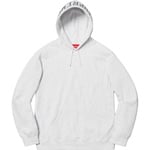 Supreme Sequin Arc Hooded Sweatshirt (SS19) - Ash Grey