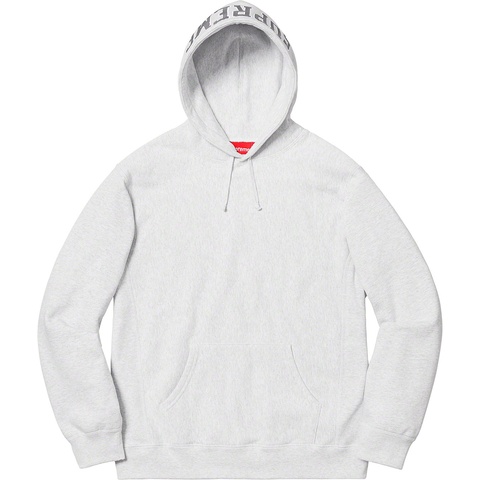 Supreme Sequin Arc Hooded Sweatshirt - Ash Grey