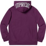 Supreme Sequin Arc Hooded Sweatshirt (SS19) - Eggplant