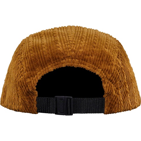 Supreme Rope Corduroy Camp Cap - Brown