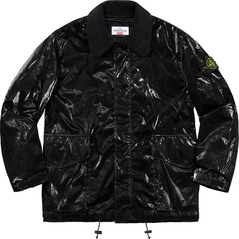 Supreme Supreme®/Stone Island® New Silk Light Jacket - Black