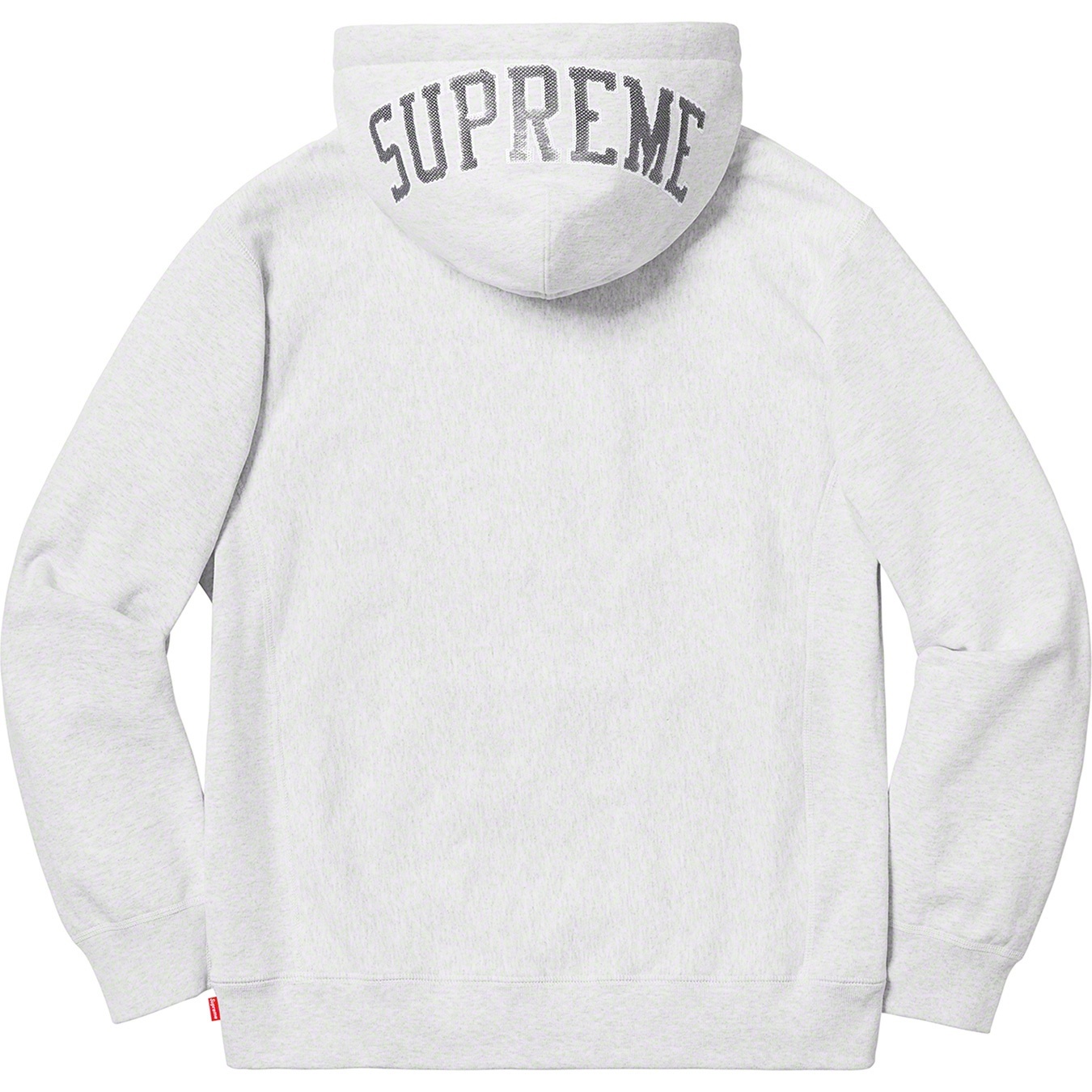 Supreme Sequin Arc Hooded Sweatshirt (SS19) - Ash Grey - $158