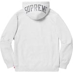 Supreme Sequin Arc Hooded Sweatshirt (SS19) - Ash Grey