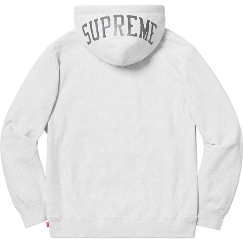 Supreme Sequin Arc Hooded Sweatshirt - Ash Grey