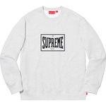 Supreme Warm Up Crewneck (SS19) - Ash Grey