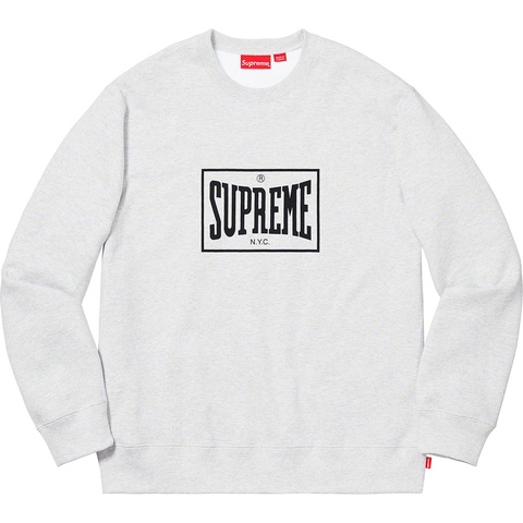 Warm Up Crewneck - spring/summer 2019 - Supreme