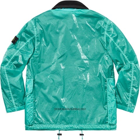 Supreme Supreme®/Stone Island® New Silk Light Jacket - Light Blue