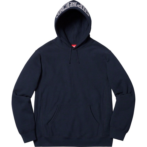 Supreme Sequin Arc Hooded Sweatshirt - Navy