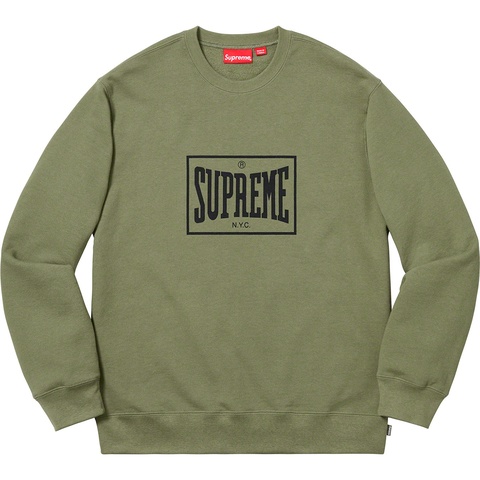 Warm Up Crewneck - spring/summer 2019 - Supreme