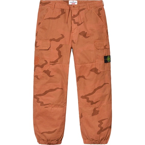 Supreme Supreme®/Stone Island® Camo Cargo Pant - Coral Camo