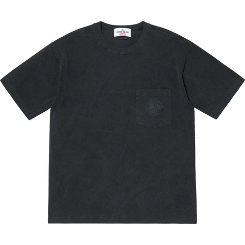Supreme Supreme®/Stone Island® Pocket Tee - Black