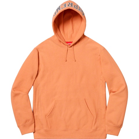 Supreme Sequin Arc Hooded Sweatshirt - Pale Orange