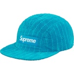 Supreme Rope Corduroy Camp Cap (SS19) - Bright Blue