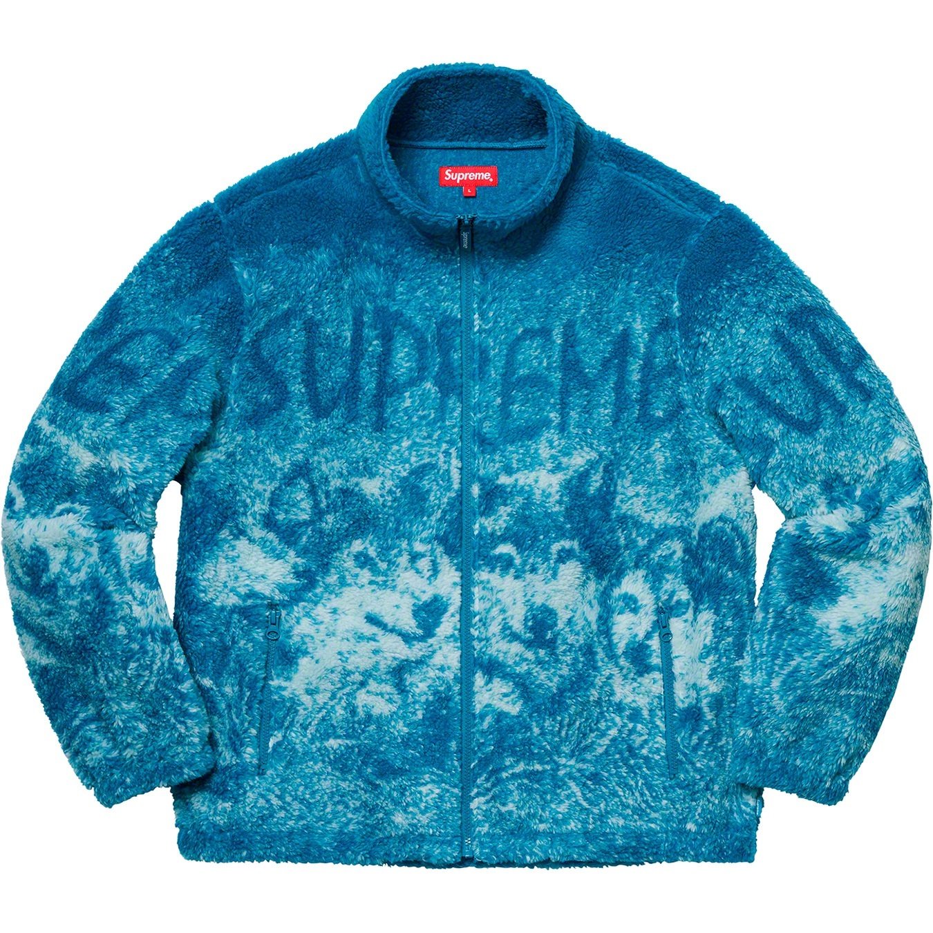 Supreme Wolf Fleece Jacket (SS19) - Dark Teal - $198