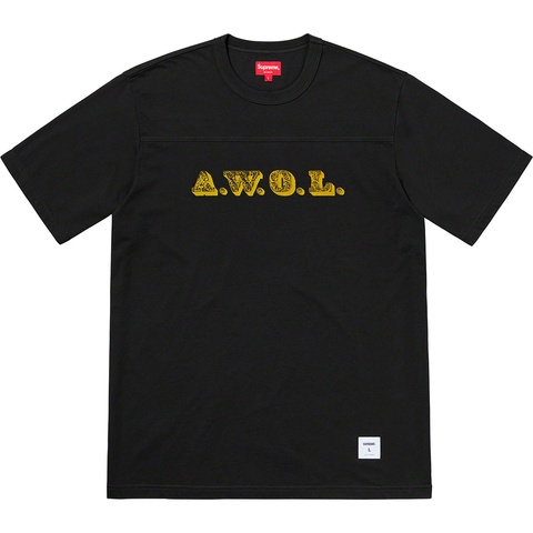 Supreme AWOL Football Top - Black