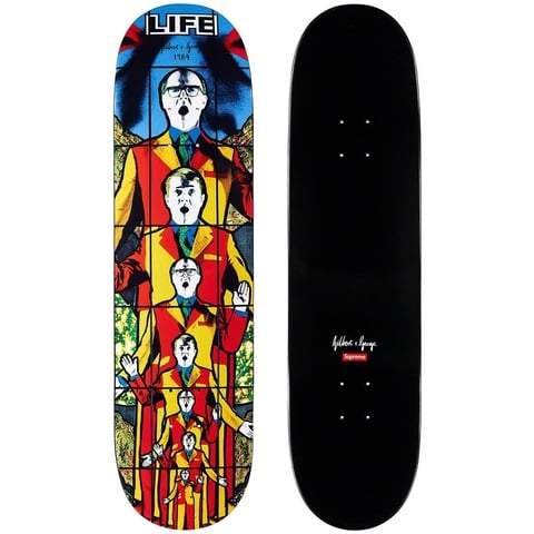 Airbrushed Floral Skateboard - spring/summer 2019 - Supreme