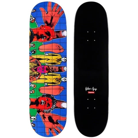 Supreme Gilbert & George/Supreme DEATH AFTER LIFE Skateboard - $88.00