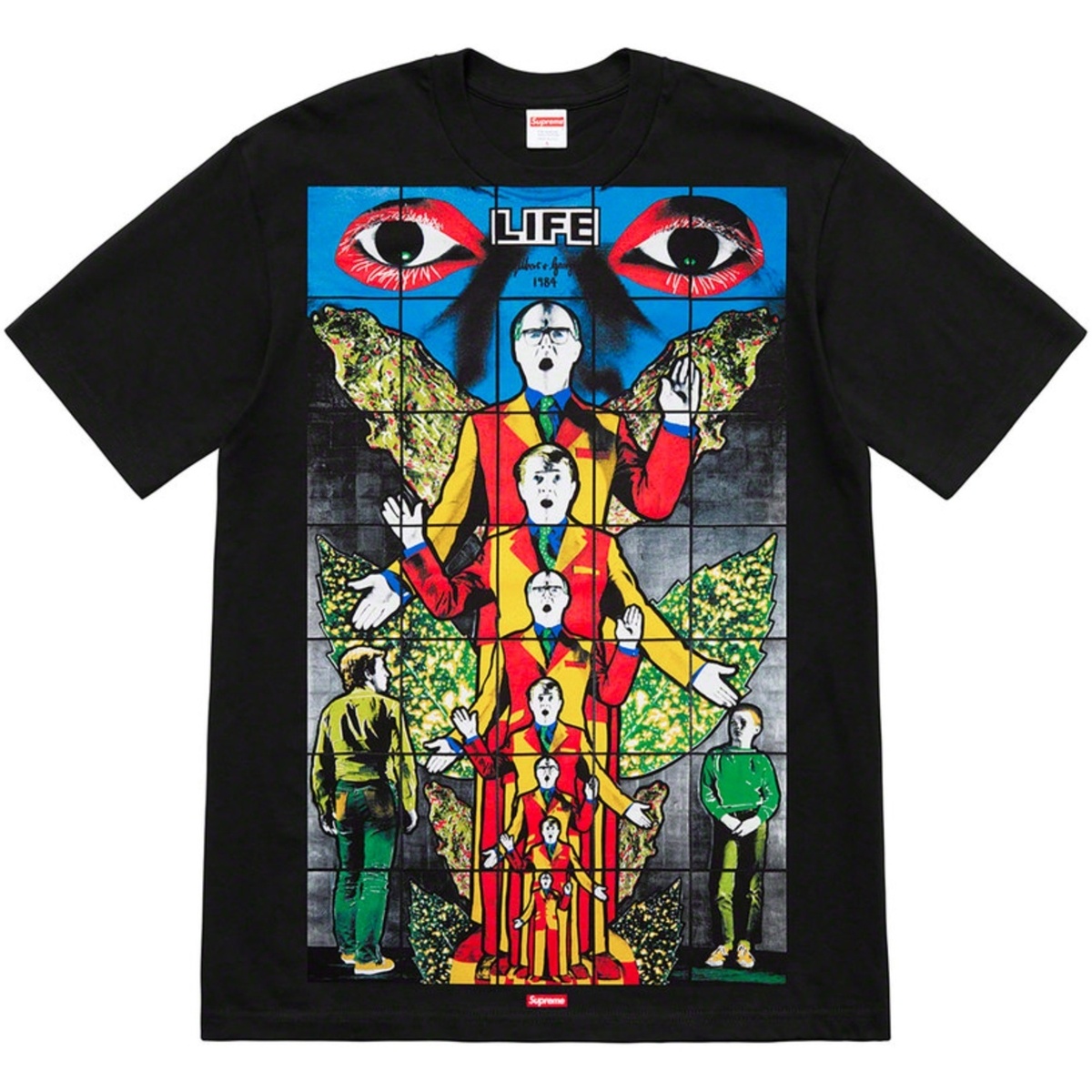 Supreme Gilbert & George/Supreme LIFE Tee (spring/summer 2019) - $48.00