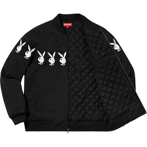 Supreme Supreme®/Playboy© Crew Jacket - Black