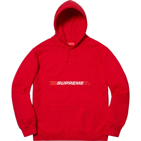 Zip Pouch Hooded Sweatshirt - spring/summer 2019 - Supreme