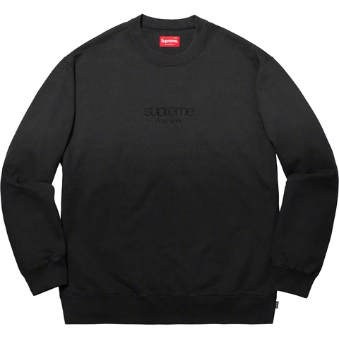 Supreme Dipped Crewneck - Black