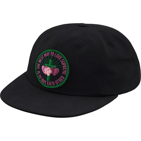 Supreme Love Each Other 6-Panel - Black