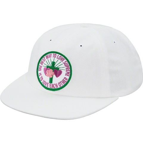 Supreme Love Each Other 6-Panel - White