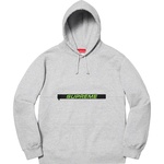 Supreme Zip Pouch Hooded Sweatshirt (SS19) - Heather Grey