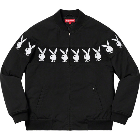 Supreme Supreme®/Playboy© Crew Jacket - Black