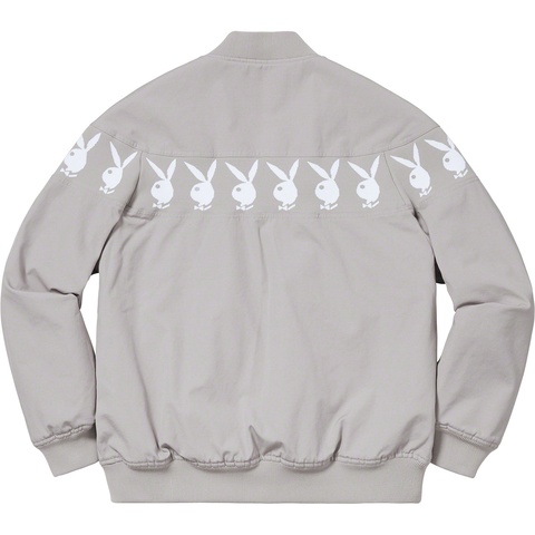 Supreme Supreme®/Playboy© Crew Jacket - Grey
