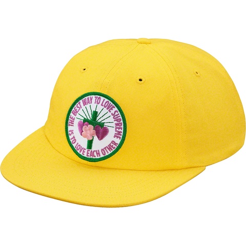 Supreme Love Each Other 6-Panel - Yellow