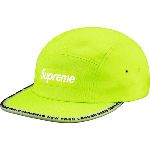 Worldwide Visor Tape Camp Cap - spring/summer 2019 - Supreme