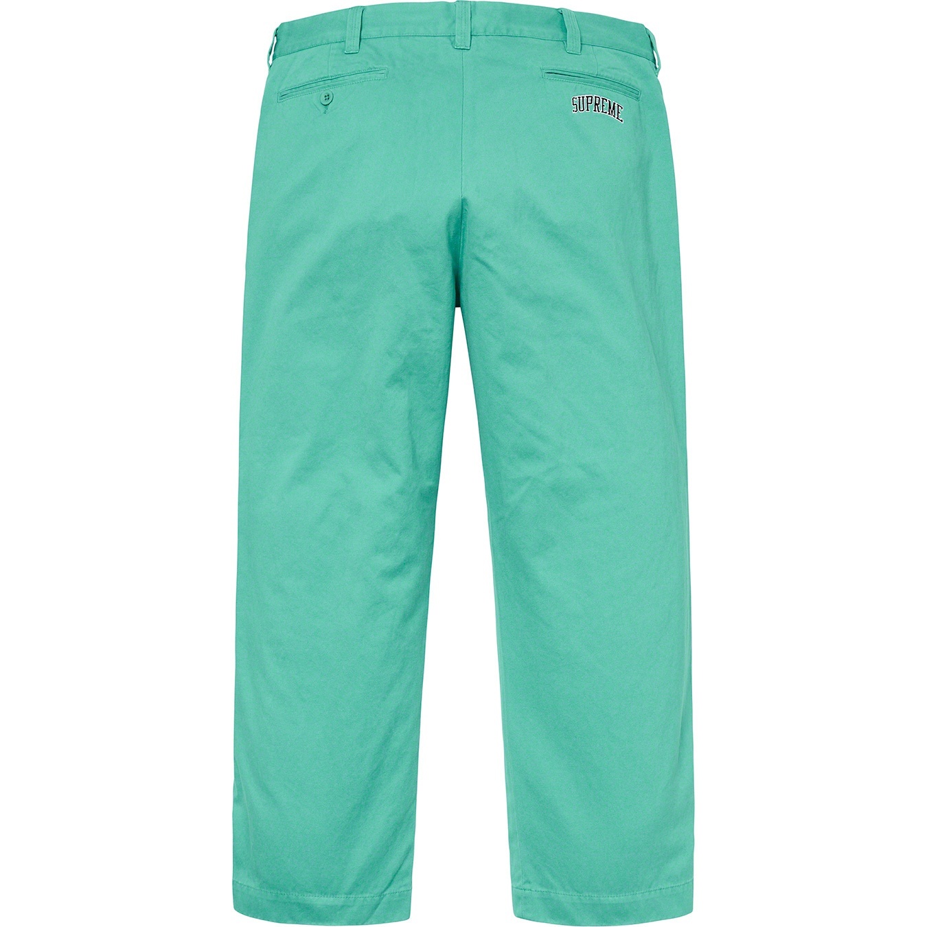 Supreme Arc Logo Chino Pant (SS19) - Light Green - $148